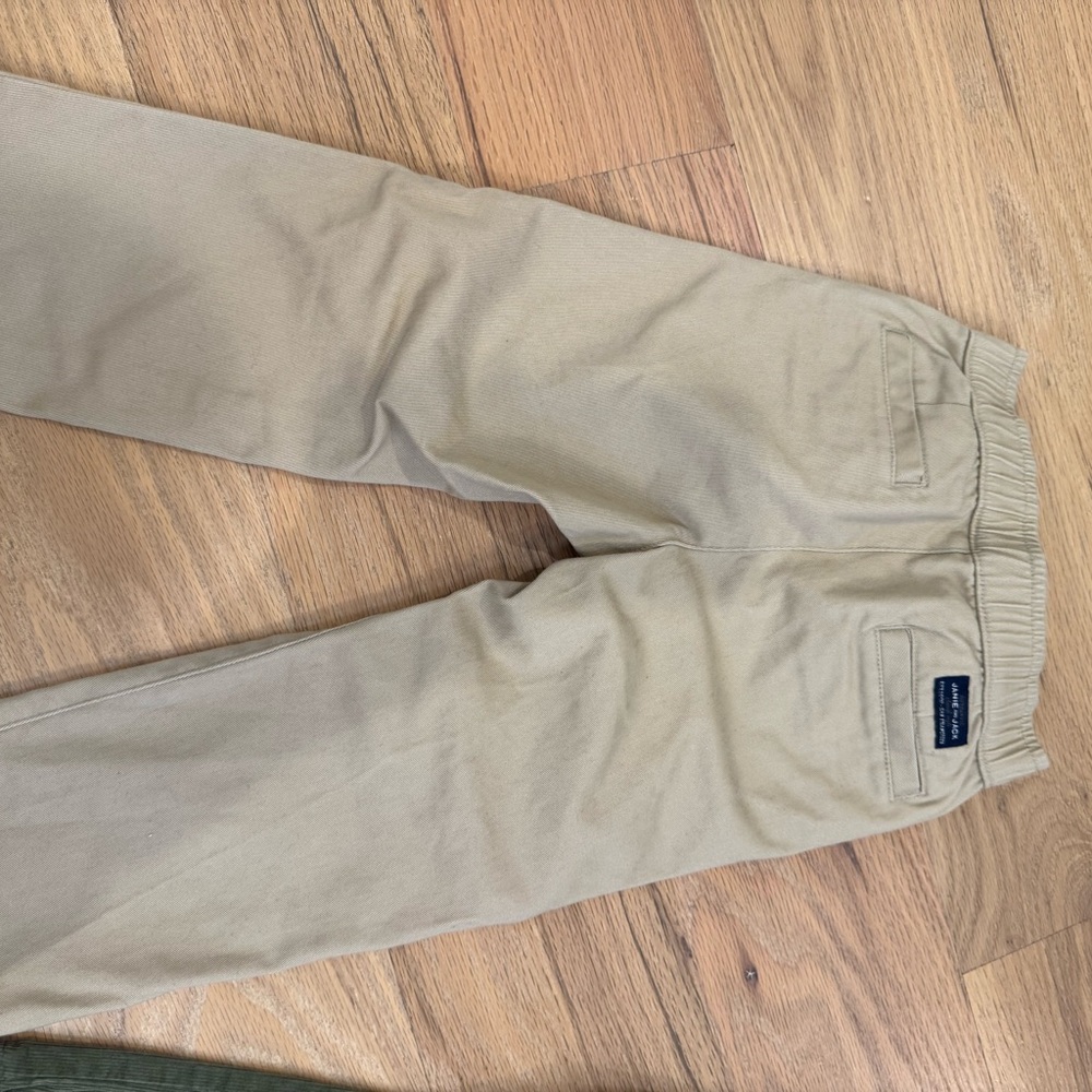 Janie and Jack Tan Kids Chinos